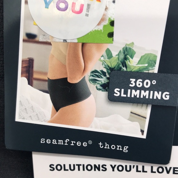 Jockey Everyday Slimming Thong & Slimming Shorts Size Small New - Picture 3 of 14